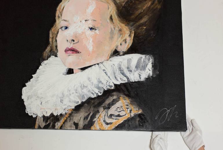 Original Figurative People Painting by Tomoya Nakano