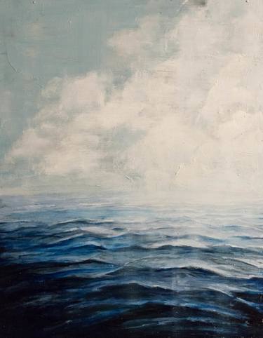 Print of Seascape Paintings by Tomoya Nakano