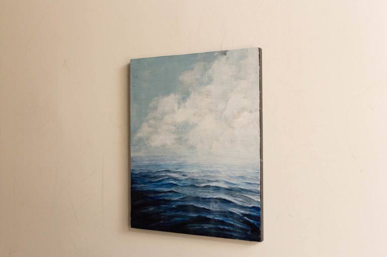 Original Fine Art Seascape Painting by Tomoya Nakano