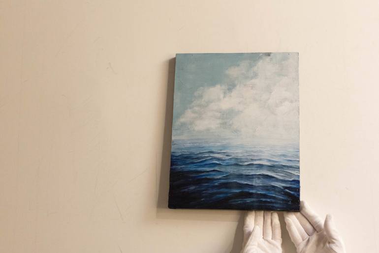 Original Seascape Painting by Tomoya Nakano