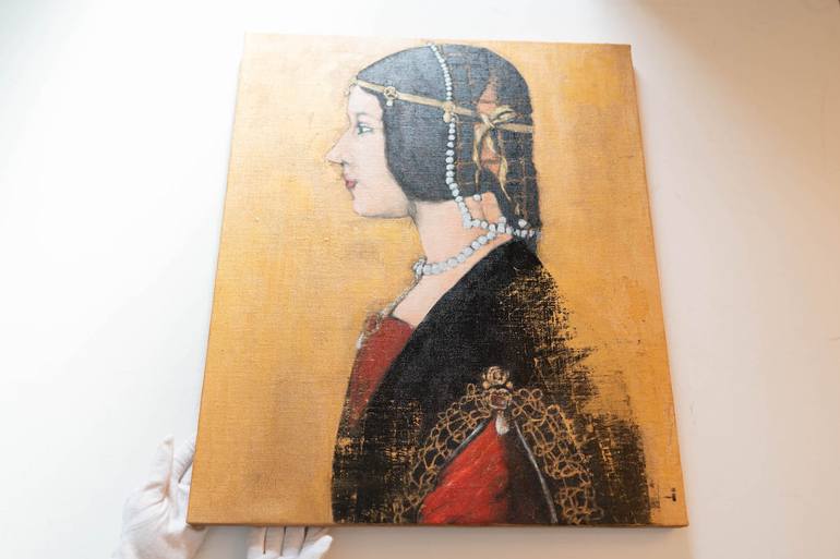 Original Figurative Women Painting by Tomoya Nakano