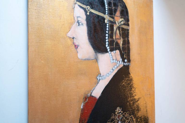 Original Figurative Women Painting by Tomoya Nakano