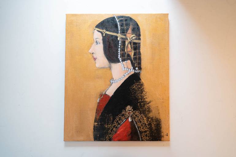 Original Figurative Women Painting by Tomoya Nakano