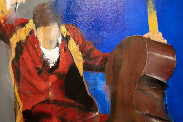 Original Figurative People Painting by Tomoya Nakano