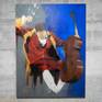 Title "The cellist"
mixed media with spray paint
painted on canvas
size F60 (1303mm x 970mm)
unique original
Floater wood open back frame (I will frame the work)
Ready to hang






Information
Color Project Art management
info@spray-art.jp