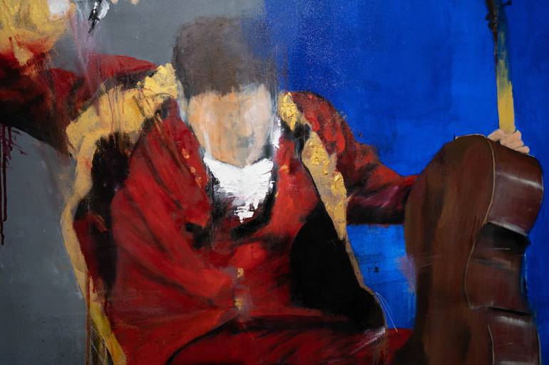 Original Figurative People Painting by Tomoya Nakano