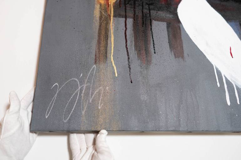 Original Figurative People Painting by Tomoya Nakano