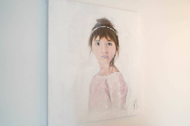 Original Portrait Painting by Tomoya Nakano
