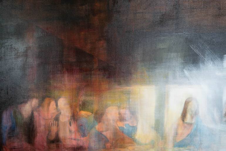 Original Figurative People Painting by Tomoya Nakano