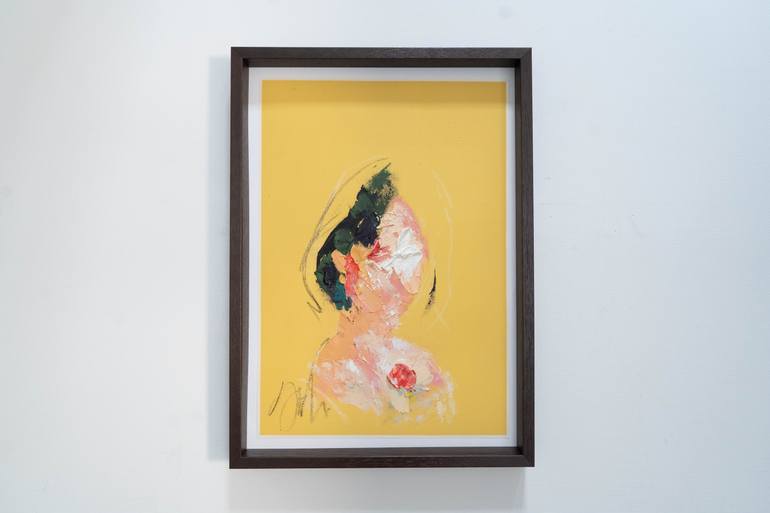 Original Abstract Women Painting by Tomoya Nakano