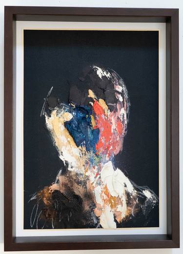 Original Abstract Portrait Paintings by Tomoya Nakano