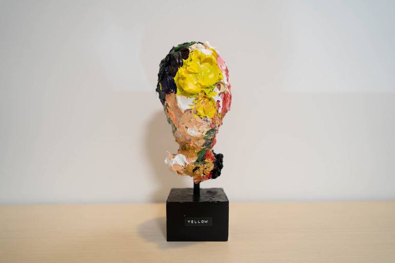 Original Abstract Portrait Sculpture by Tomoya Nakano