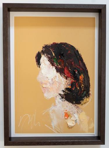 Original Abstract Portrait Paintings by Tomoya Nakano