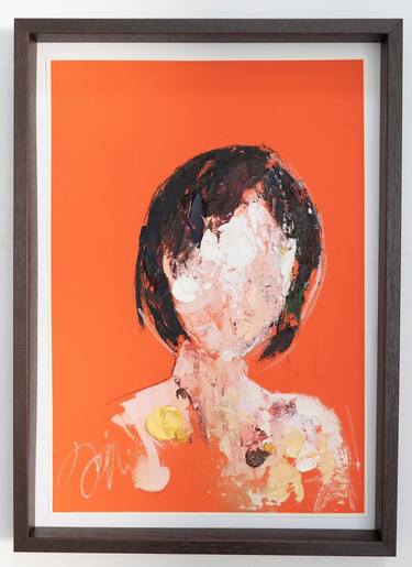 Original Abstract Women Paintings by Tomoya Nakano