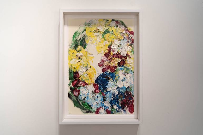 Original Floral Painting by Tomoya Nakano