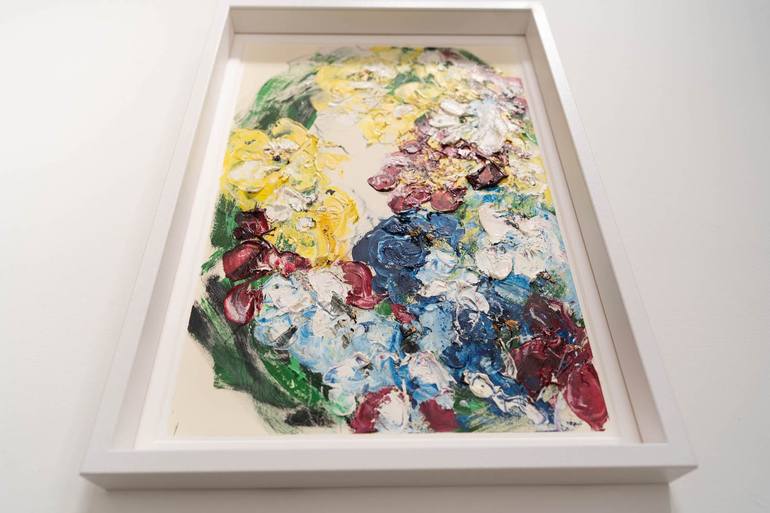 Original Floral Painting by Tomoya Nakano