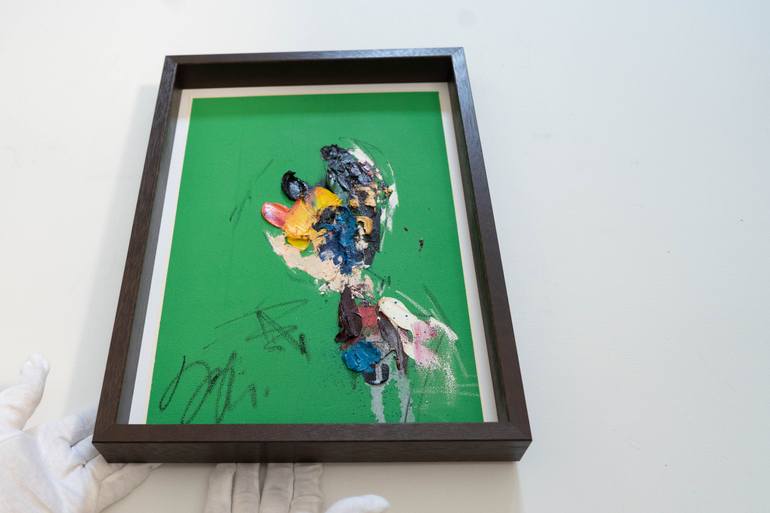Original Abstract Expressionism Abstract Painting by Tomoya Nakano