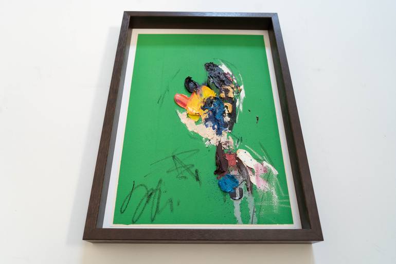 Original Abstract Expressionism Abstract Painting by Tomoya Nakano