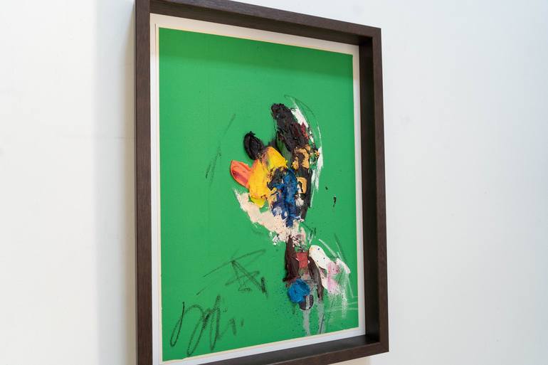 Original Abstract Expressionism Abstract Painting by Tomoya Nakano