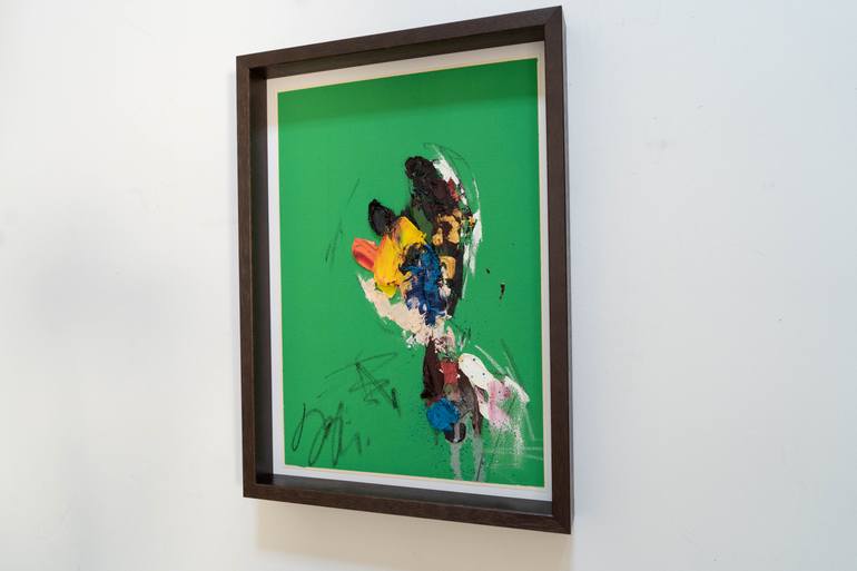 Original Abstract Expressionism Abstract Painting by Tomoya Nakano