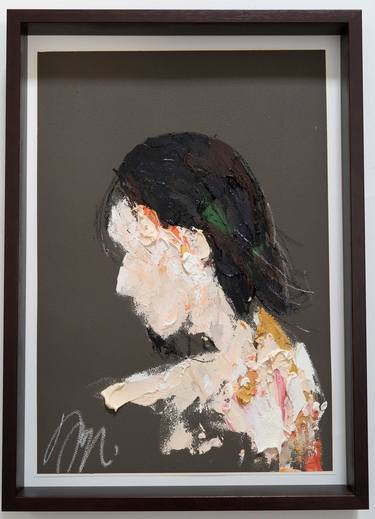 Original Abstract Portrait Paintings by Tomoya Nakano