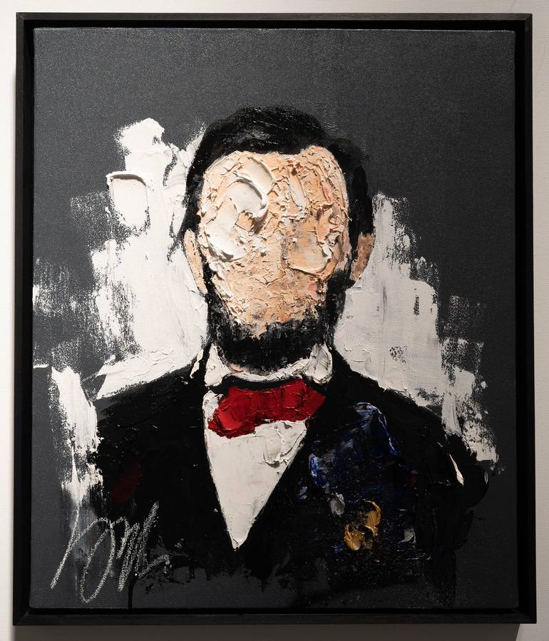 UNTITLED Portrait work (Abraham Lincoln)