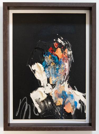 Original Abstract Portrait Paintings by Tomoya Nakano