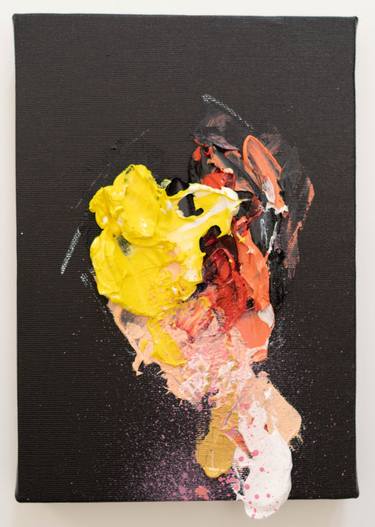 Original Abstract Portrait Paintings by Tomoya Nakano