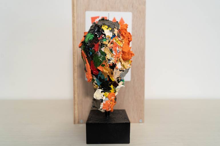 Original Abstract Portrait Sculpture by Tomoya Nakano