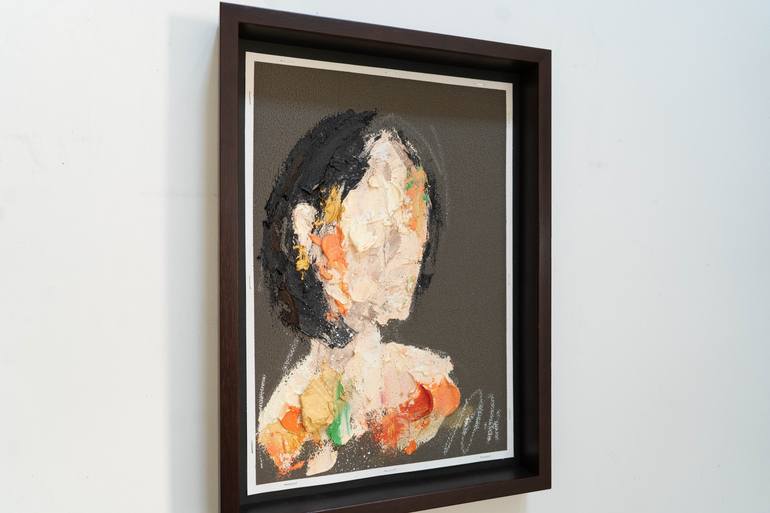 Original Abstract Women Painting by Tomoya Nakano