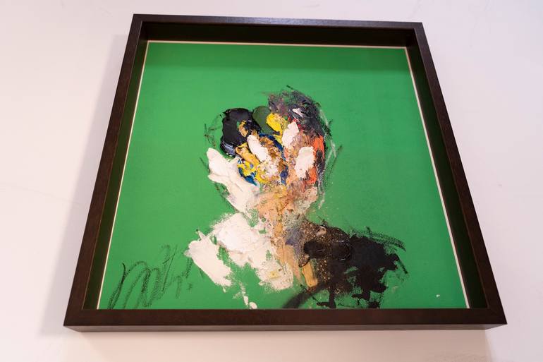 Original Abstract People Painting by Tomoya Nakano