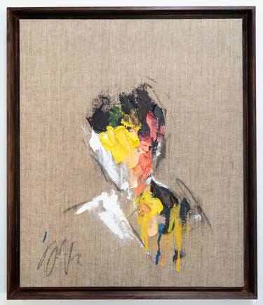 Print of Abstract Portrait Paintings by Tomoya Nakano