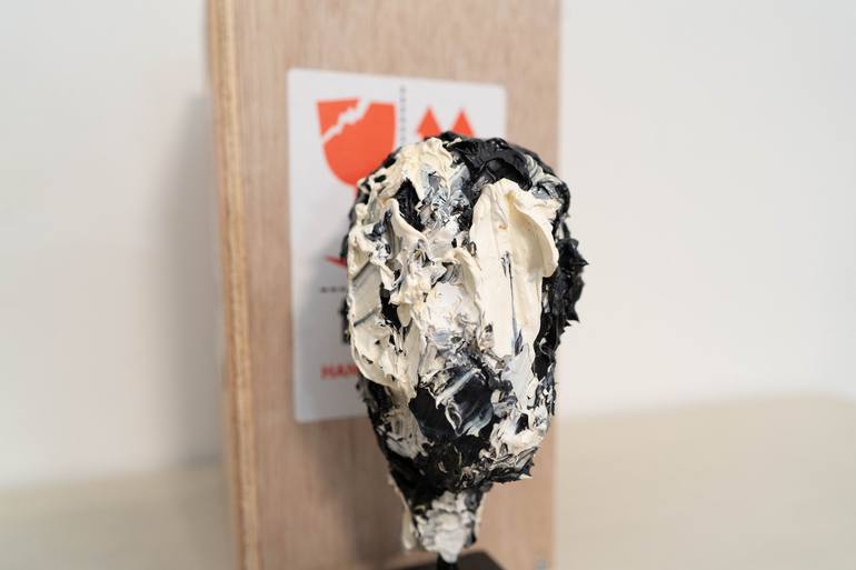 Original Abstract Portrait Sculpture by Tomoya Nakano