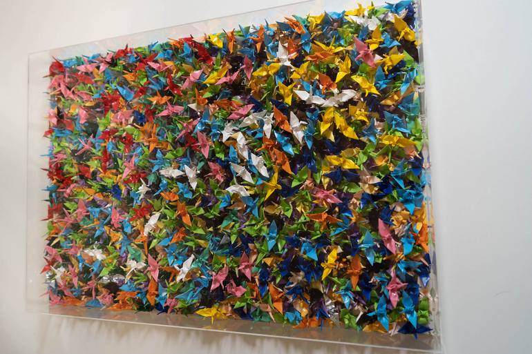 Original Abstract Expressionism Abstract Painting by Tomoya Nakano