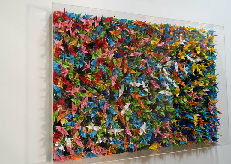 Original Abstract Expressionism Abstract Painting by Tomoya Nakano