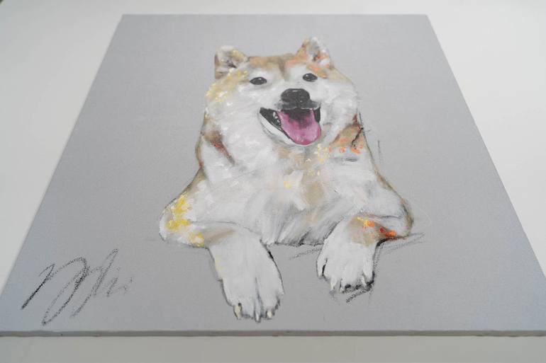 Original Figurative Animal Painting by Tomoya Nakano