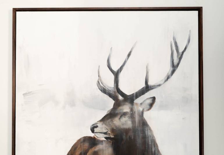 Original Figurative Animal Painting by Tomoya Nakano