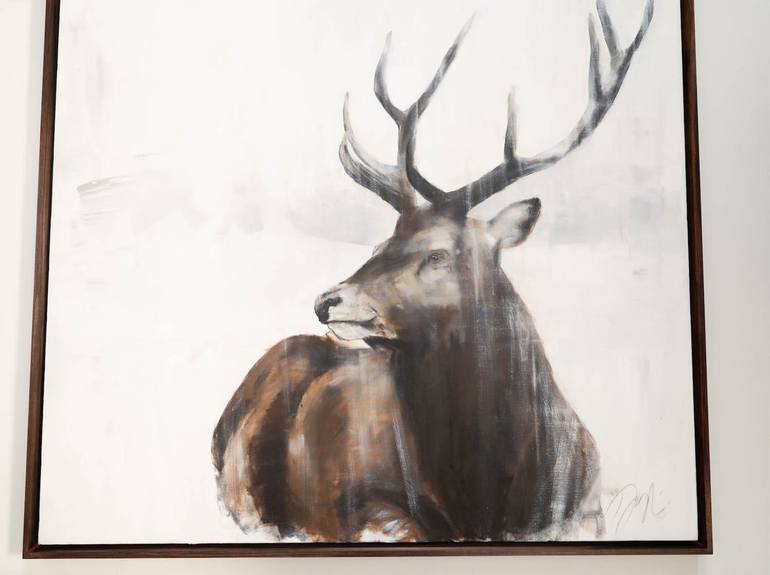 Original Figurative Animal Painting by Tomoya Nakano