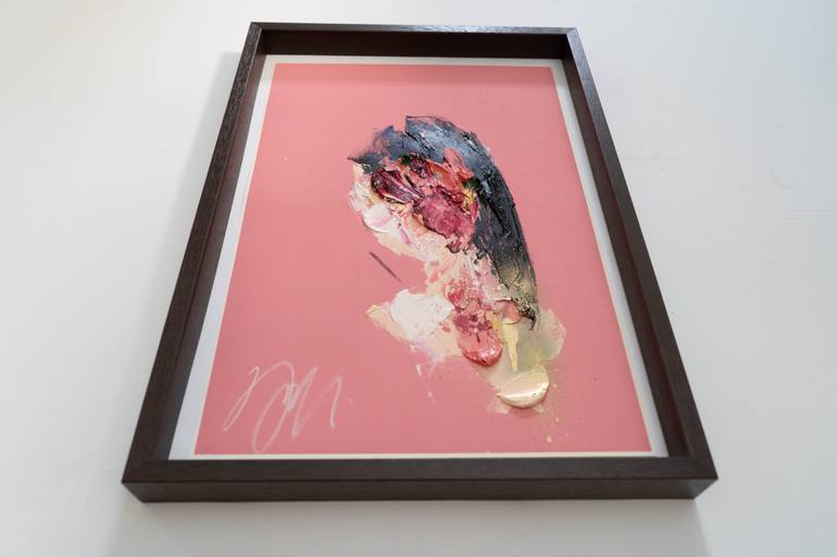 Original Abstract Women Painting by Tomoya Nakano