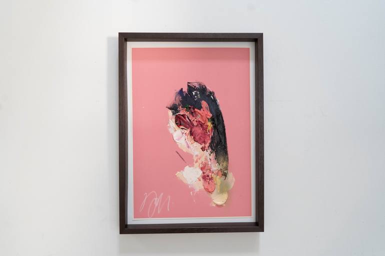 Original Abstract Women Painting by Tomoya Nakano