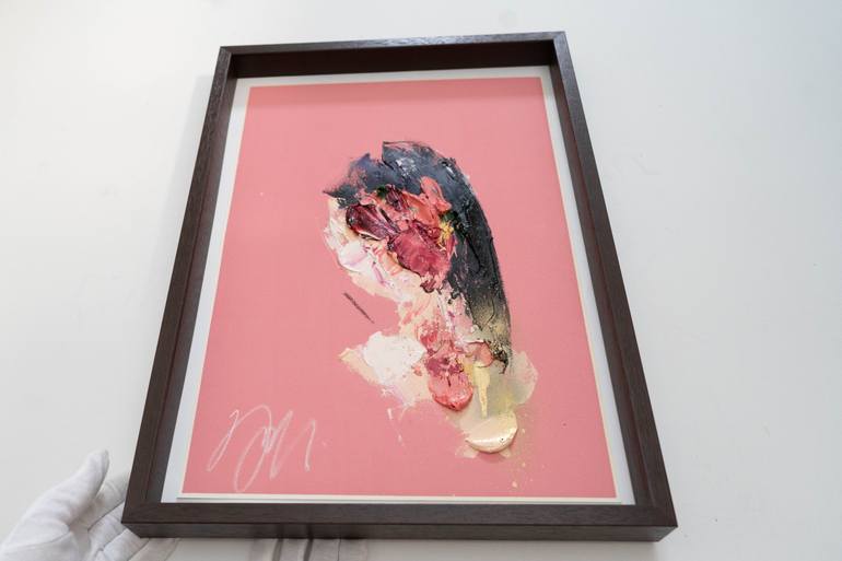Original Abstract Women Painting by Tomoya Nakano