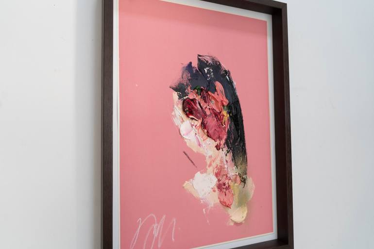 Original Abstract Women Painting by Tomoya Nakano