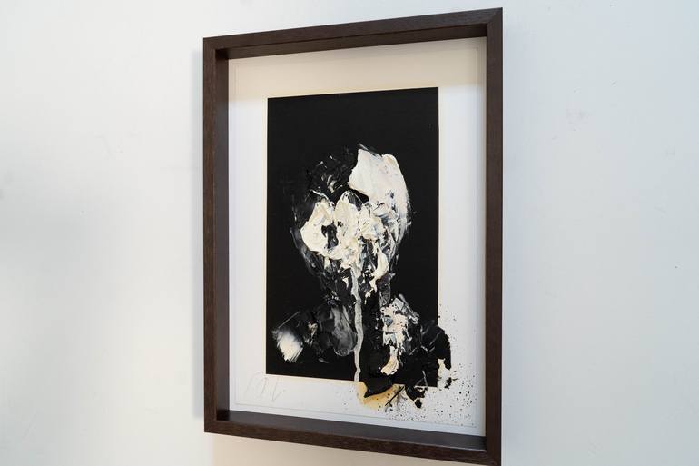 Original Abstract Portrait Painting by Tomoya Nakano