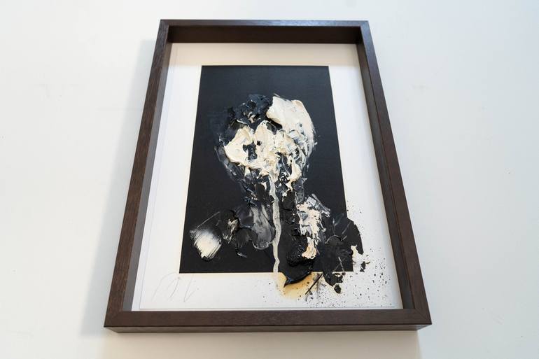 Original Abstract Portrait Painting by Tomoya Nakano