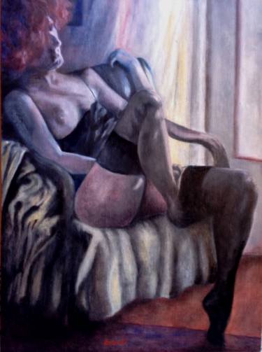 Original Figurative Women Paintings by Massimo Bandi