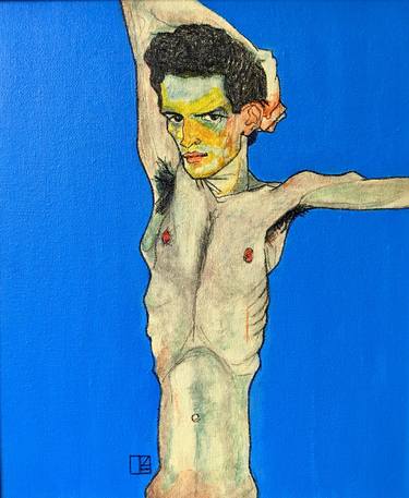 Original Conceptual Men Paintings by Che Hennessy