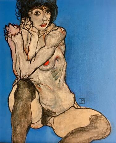 Original Conceptual Nude Paintings by Che Hennessy