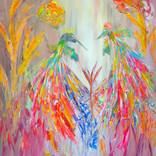Rainbow Peacocks by Ted Stourton