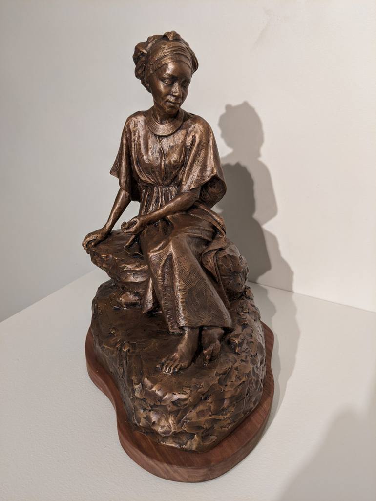 Original Figurative Women Sculpture by Malynda Cooper