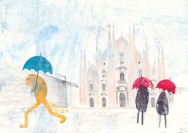 postcards from Milano: piazza del Duomo thumb